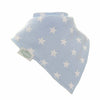 Ziggle Baby - Blue With White Stars Bib: Light Blue|White / Stars / Single