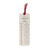 Half Moon Bay - Paper Bookmark Library Card Literary