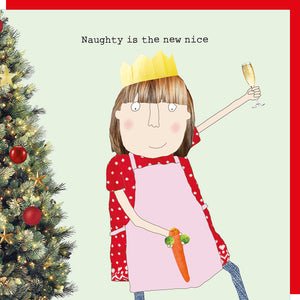 Rosie Made A Thing Naughty Christmas Card