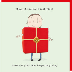 Rosie Made A Thing Wife Gift Christmas Card