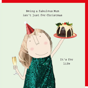 Rosie Made A Thing Mum Fabulous Christmas Card