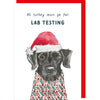Rosie Made A Thing Lab Test Christmas Card