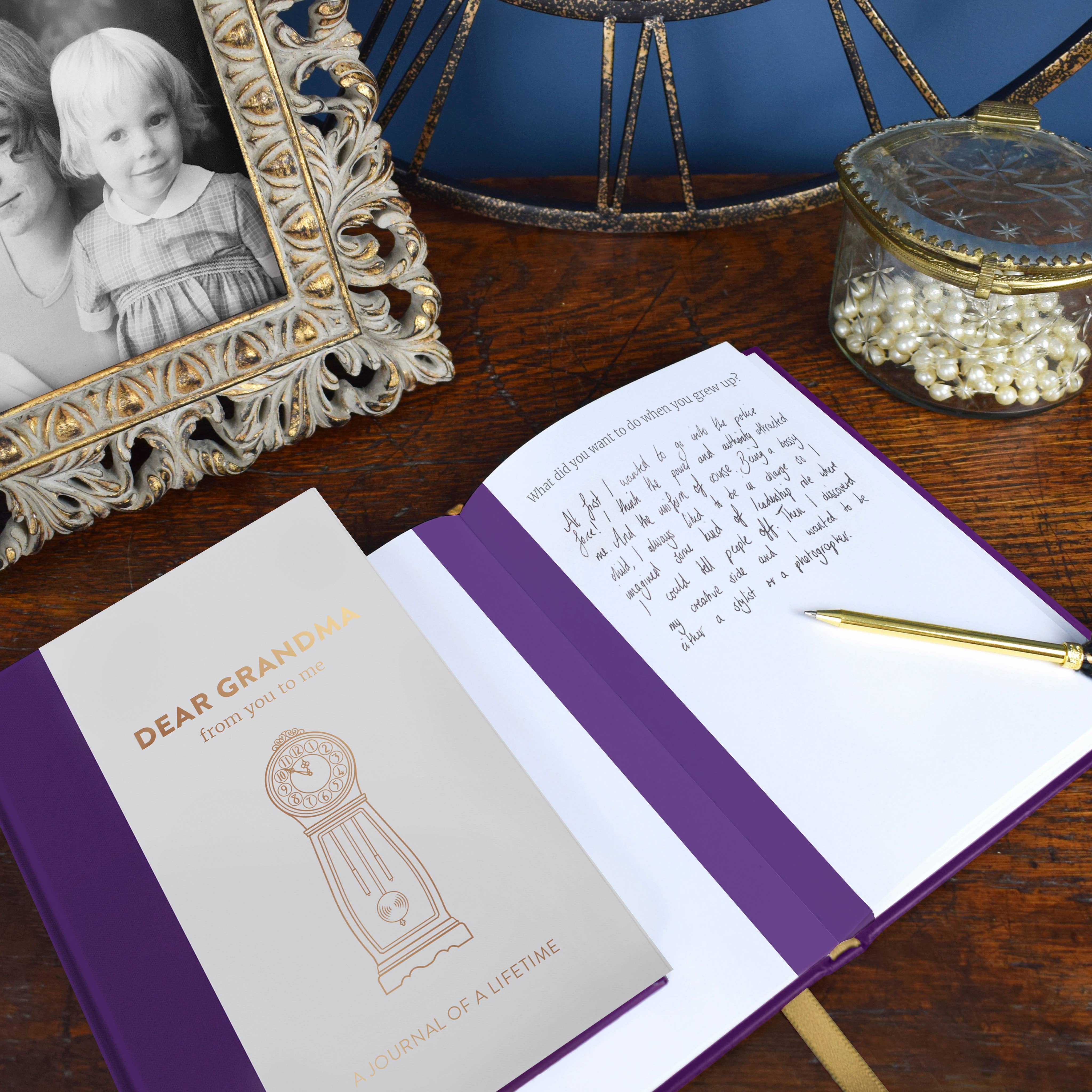 FROM YOU TO ME Meaningful Gifts - Dear Grandma Memory Journal, A Heartfelt Keepsake