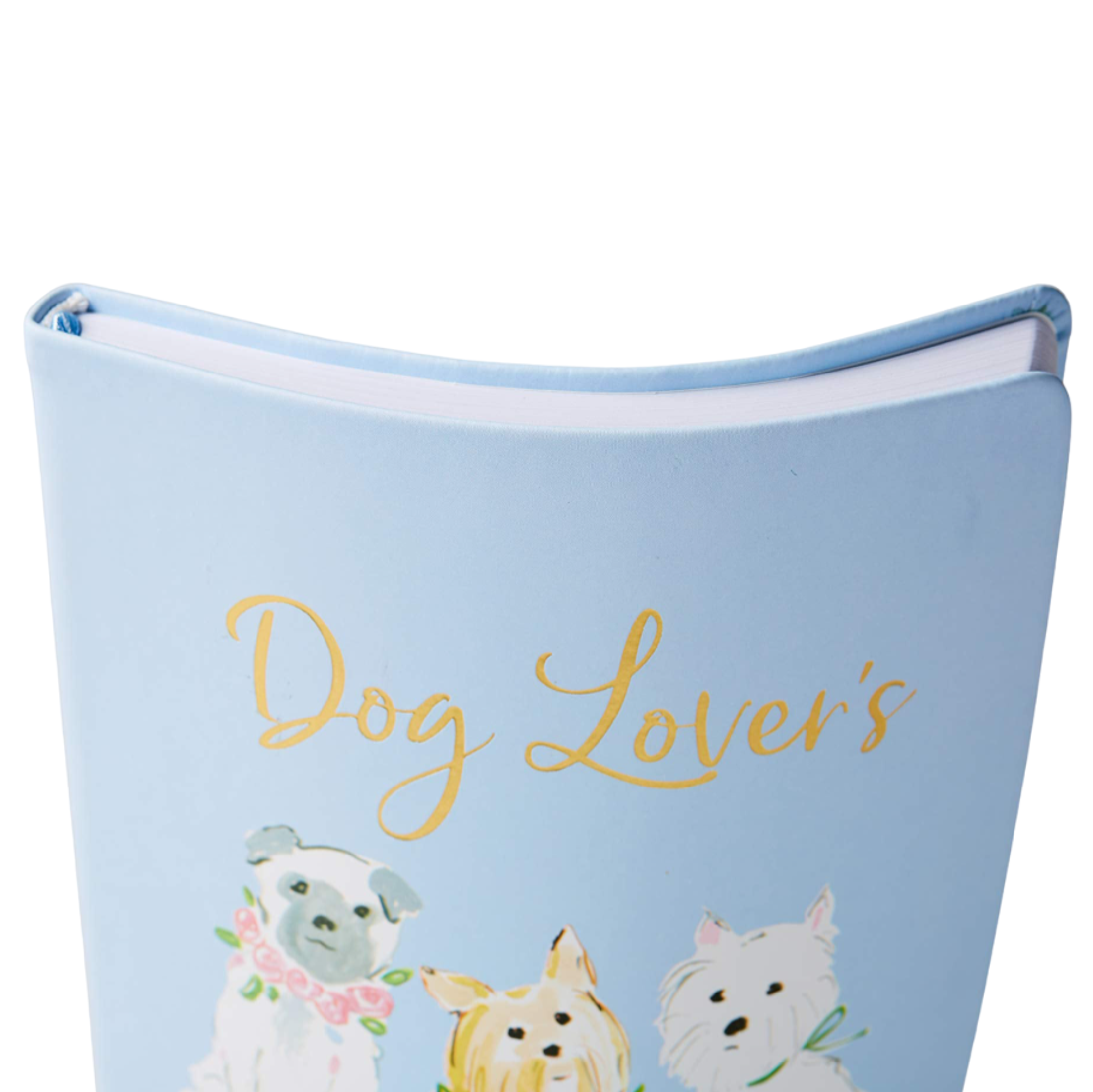 Oli Olsen - Éccolo A5 Soft Cover Dog Lover Journal - Baby Blue