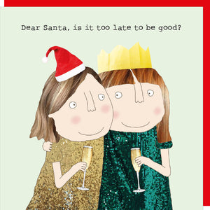 Rosie Made A Thing Be Good Christmas Card