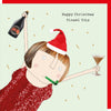 Rosie Made A Thing Tinsel Tits Christmas Card