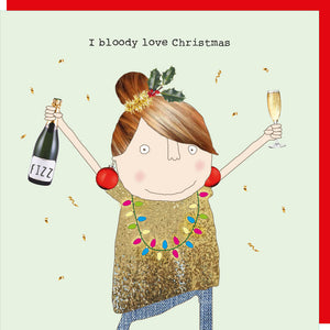 Rosie Made A Thing Love Xmas Christmas Card