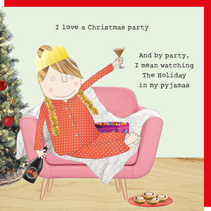 Rosie Made A Thing Xmas Party Christmas Card