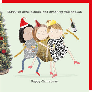 Rosie Made A Thing Mariah Christmas Card