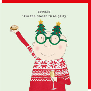 Rosie Made A Thing Brother Jolly Christmas Card