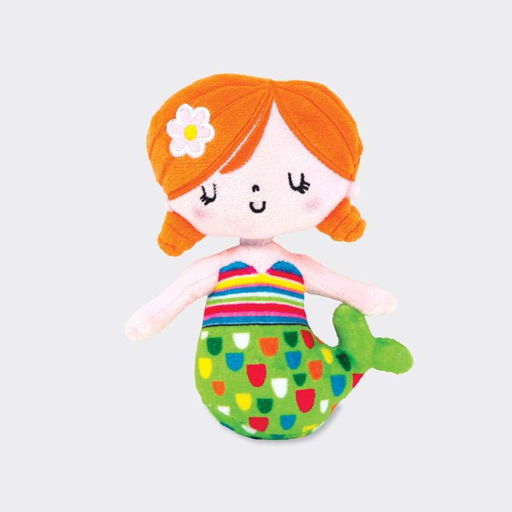 Rachel Ellen Designs - 17cm Plush Soft Toy Doll - Suds the Mermaid