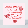 Petimo - Beauregarde Merry Christmas Amazing Mum Bows Card