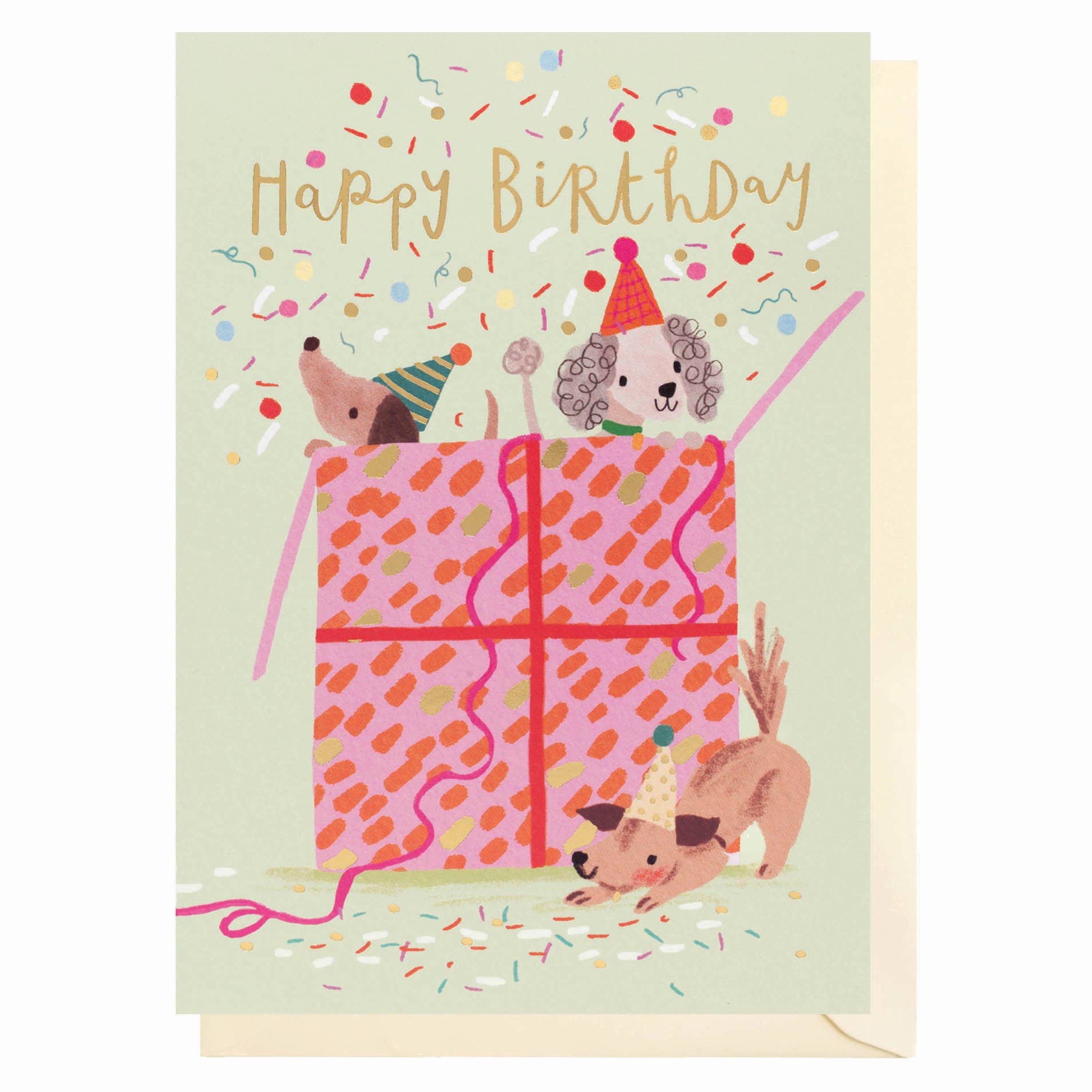 Louise Tiler - Birthday Pups Card