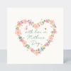 Petimo - Wild Garden Floral Heart Mother's Day Card