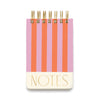 Designworks Collective - Twin Wire Chunky Notepad - Stripes