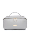 Train Case Make Up Bag - Light Grey