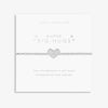 Joma Jewellery A Little 'Big Hugs' Bracelet In Silver Plating
