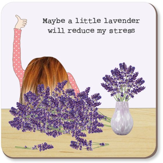 Rosie Made a Thing Lavender Coaster - More Than Just a Gift | Narborough Hall