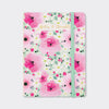 Rachel Ellen Designs - A6 Perfect Bound Notebook - Pink Floral/Notes & Thoughts