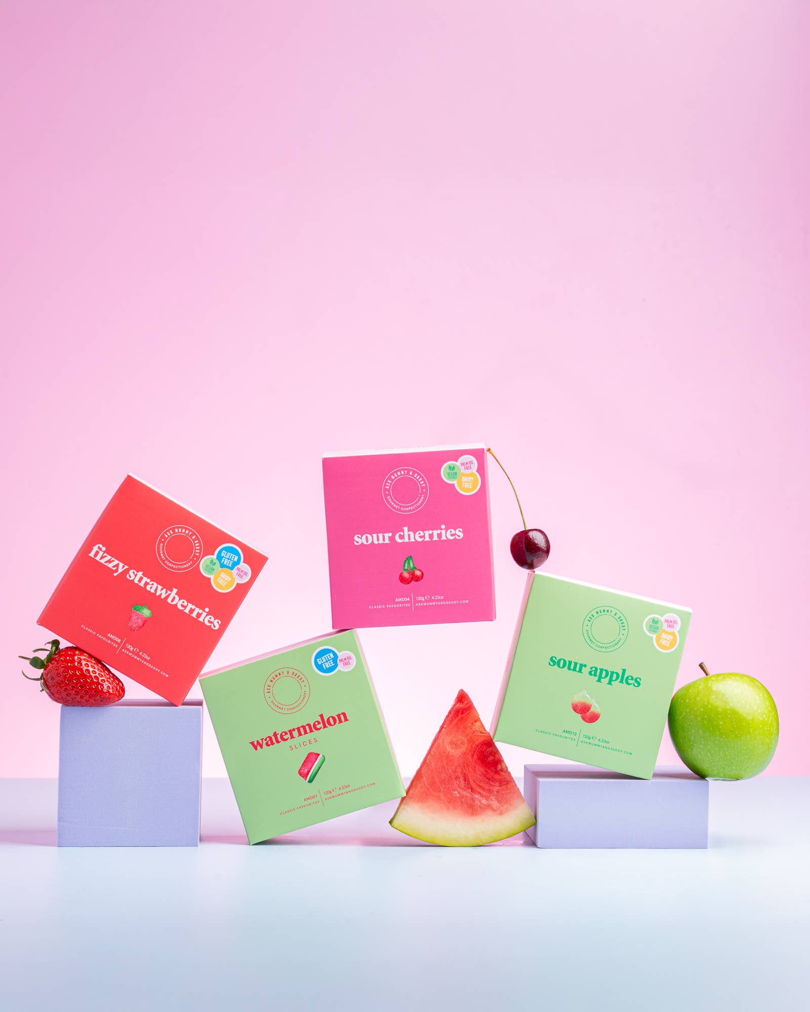 Ask Mummy & Daddy - Fizzy Strawberries Giftbox