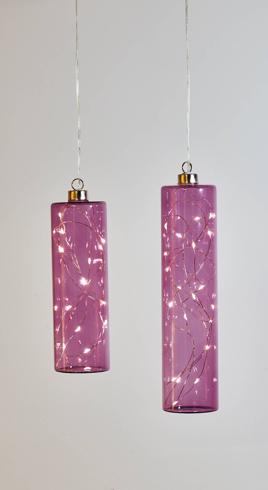Lightstyle London - Glass Cylinders: Aqua