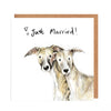 Catherine Rayner - Just Married - Pair of Whippets