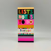 Paper Salad Magnetic List Pad Notes To Do List Stripes Bright Stationery