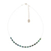 Carrie Elspeth Dark Green Aspects Links Necklace