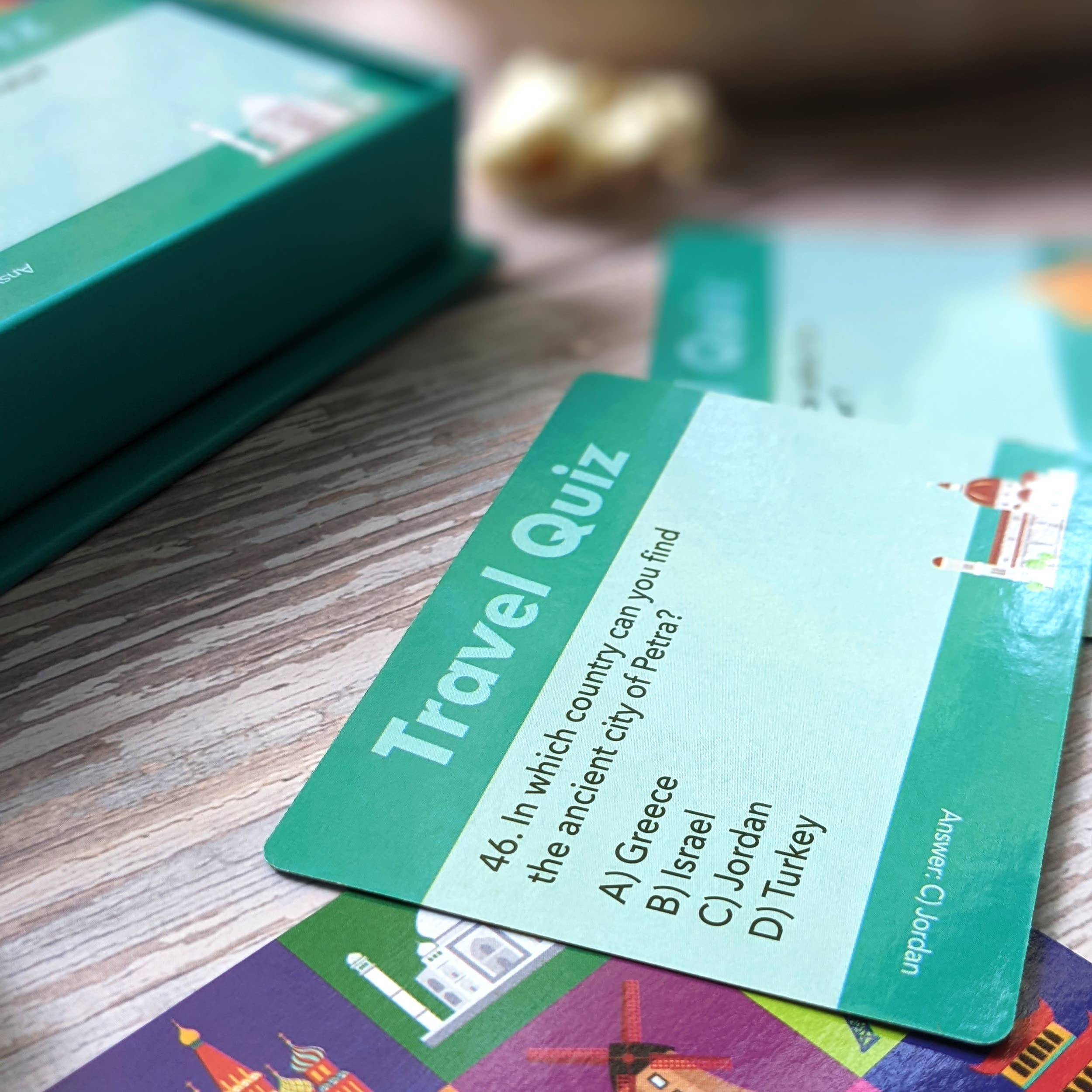 Trivia Cards - Travel