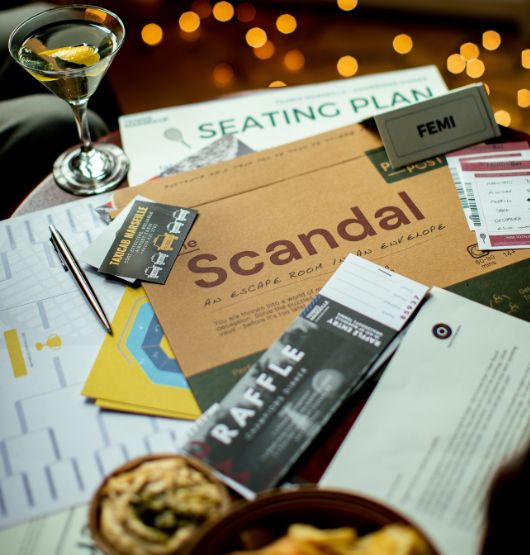 The Scandal Puzzle Post escape room game