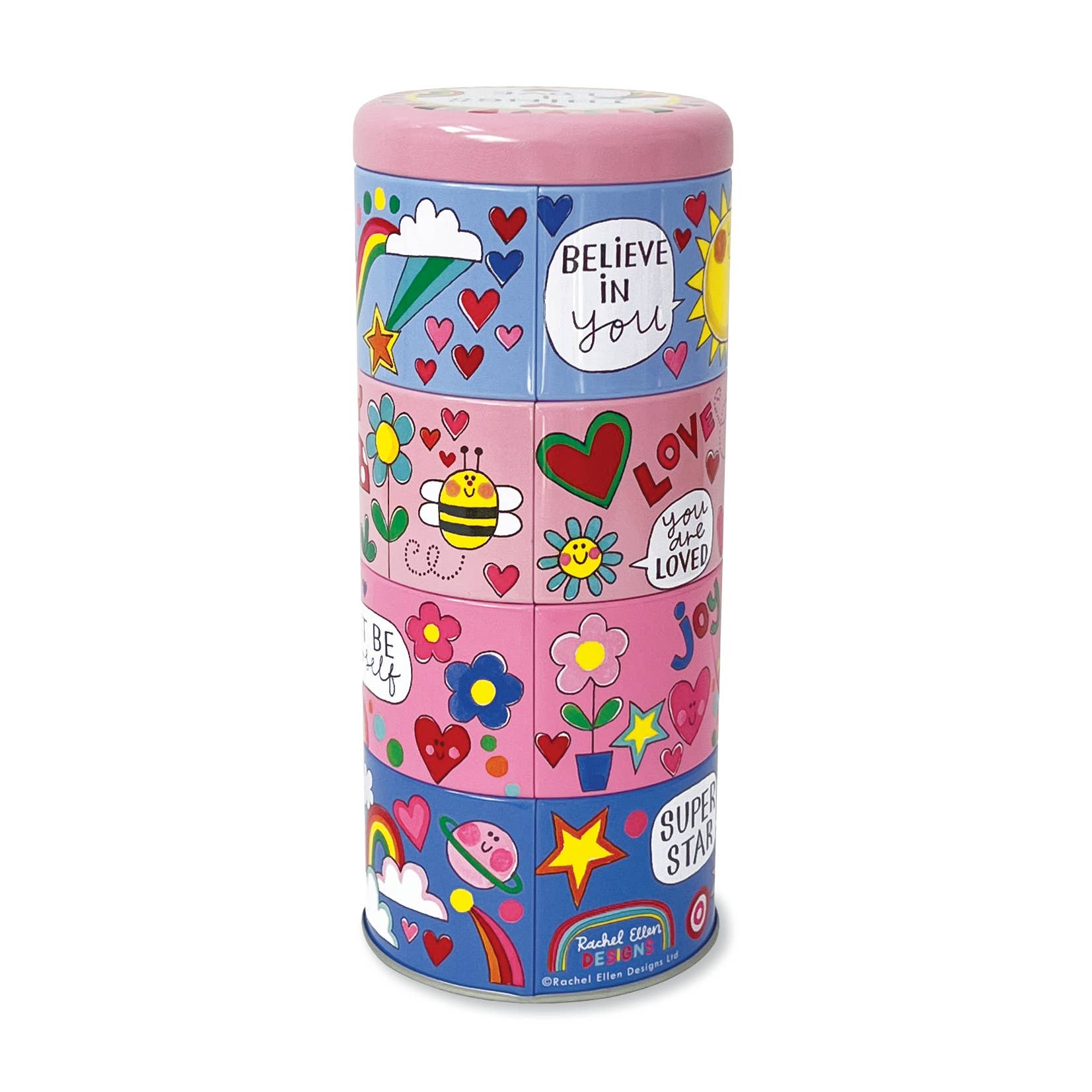 Rachel Ellen Designs - Stacking Tins - Things I Love