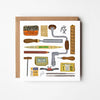 Design Smith - Woodworking tools - blank greetings card - More Than Just a Gift | Narborough Hall