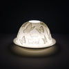 Cello Special Friend Butterfly porcelain tealight dome