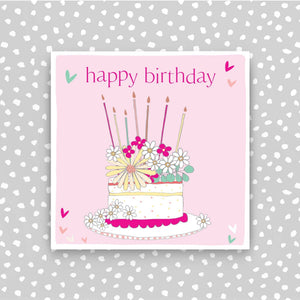 Molly Mae Ltd - Happy Birthday - Cake Greeting Card - More Than Just a Gift | Narborough Hall