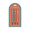 Designworks Collective - Designworks Ink A Dopo Set of 3 Pens - Stripes  Checks