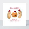 Petimo - Grandson Go Nuts Funny Better Together Christmas Card