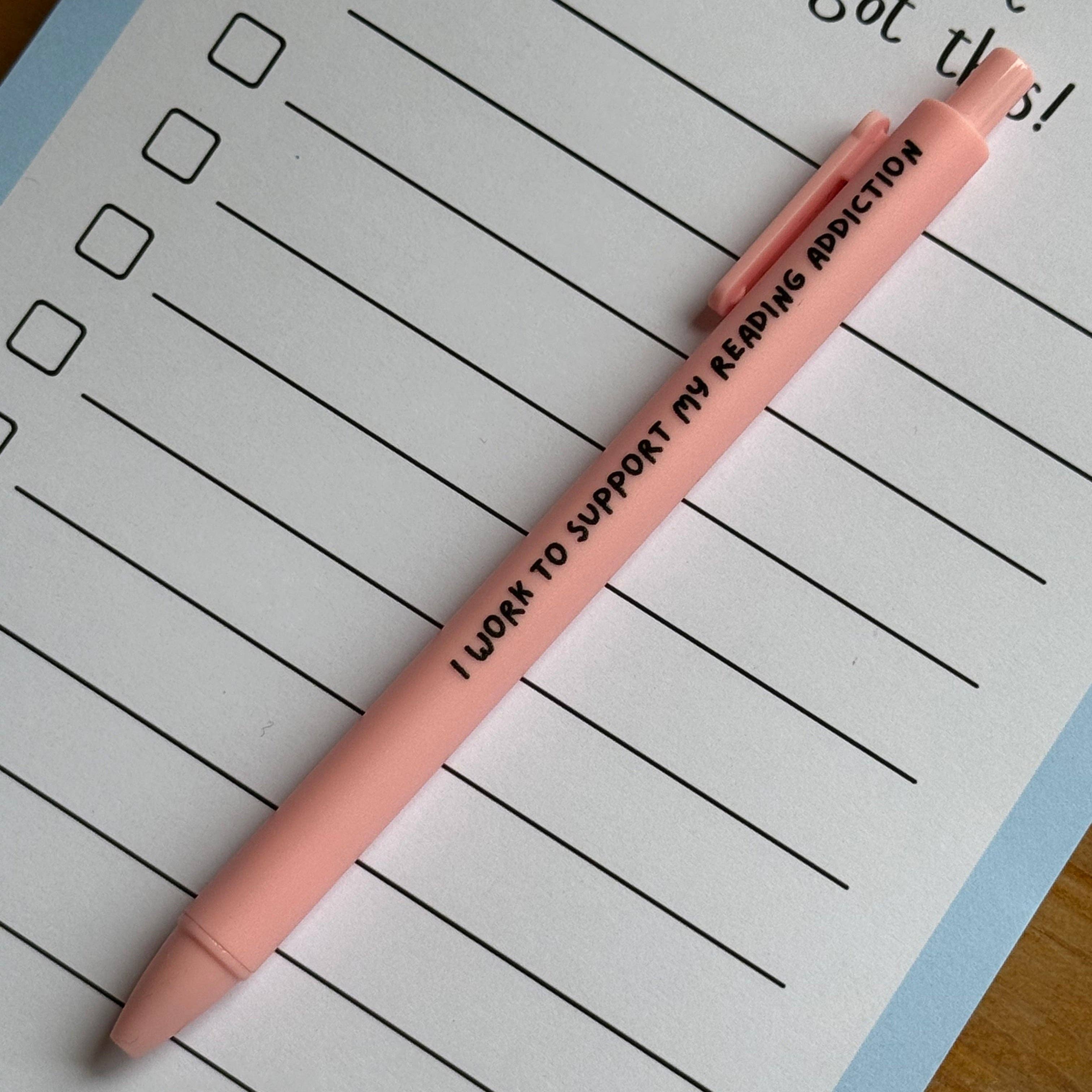 Quirky Doodles - Funny Quote Pens: Lime Green