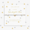 Joma Sparkle Confetti A Little 'Wonderful Mum' Bracelet In Silver & Gold Plating