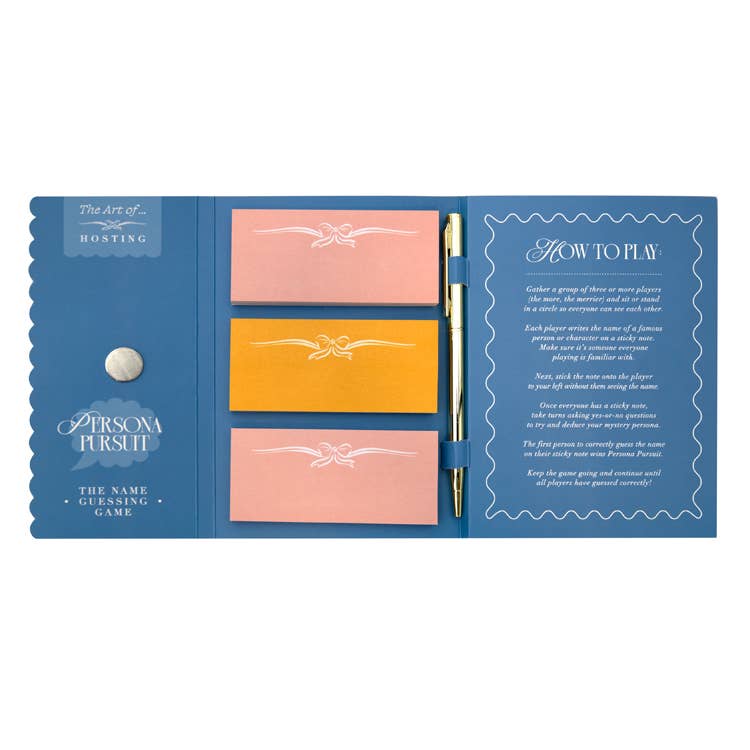 Portico Designs - Art of Hosting 
Persona Pursuits Party Game
