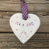 Jamali-Annay Designs - Handmade Ceramic - Mr & Mrs