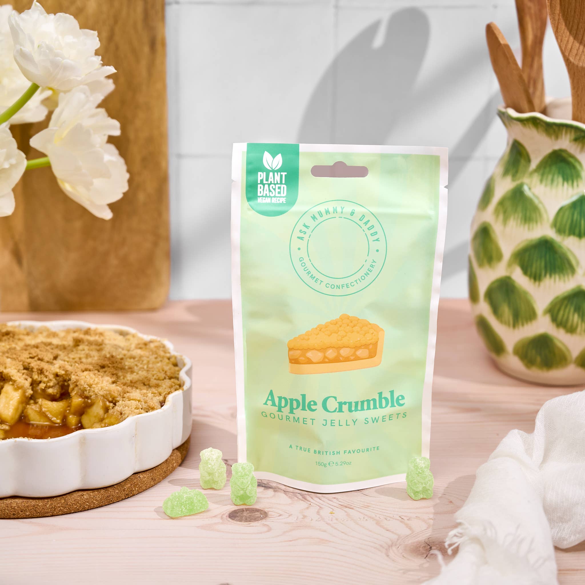 Ask Mummy & Daddy - NEW Apple Crumble Gummies - A UK First & Plant Based