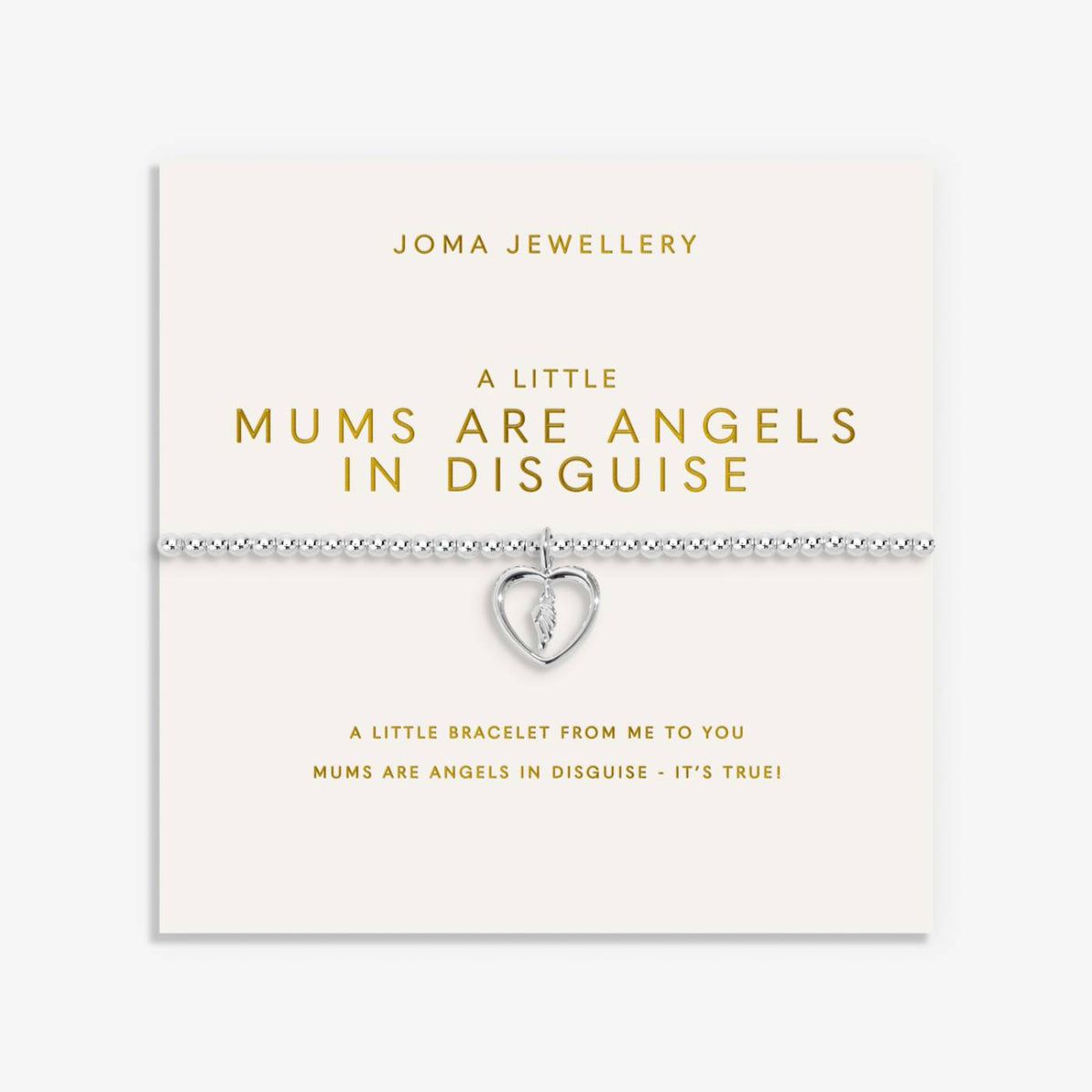 Joma Mother's Day A Little Mums Are Angels In Disguise Bracelet