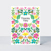 Rachel Ellen Designs - Pack of 10 Notecards - Thank You/Floral Pattern