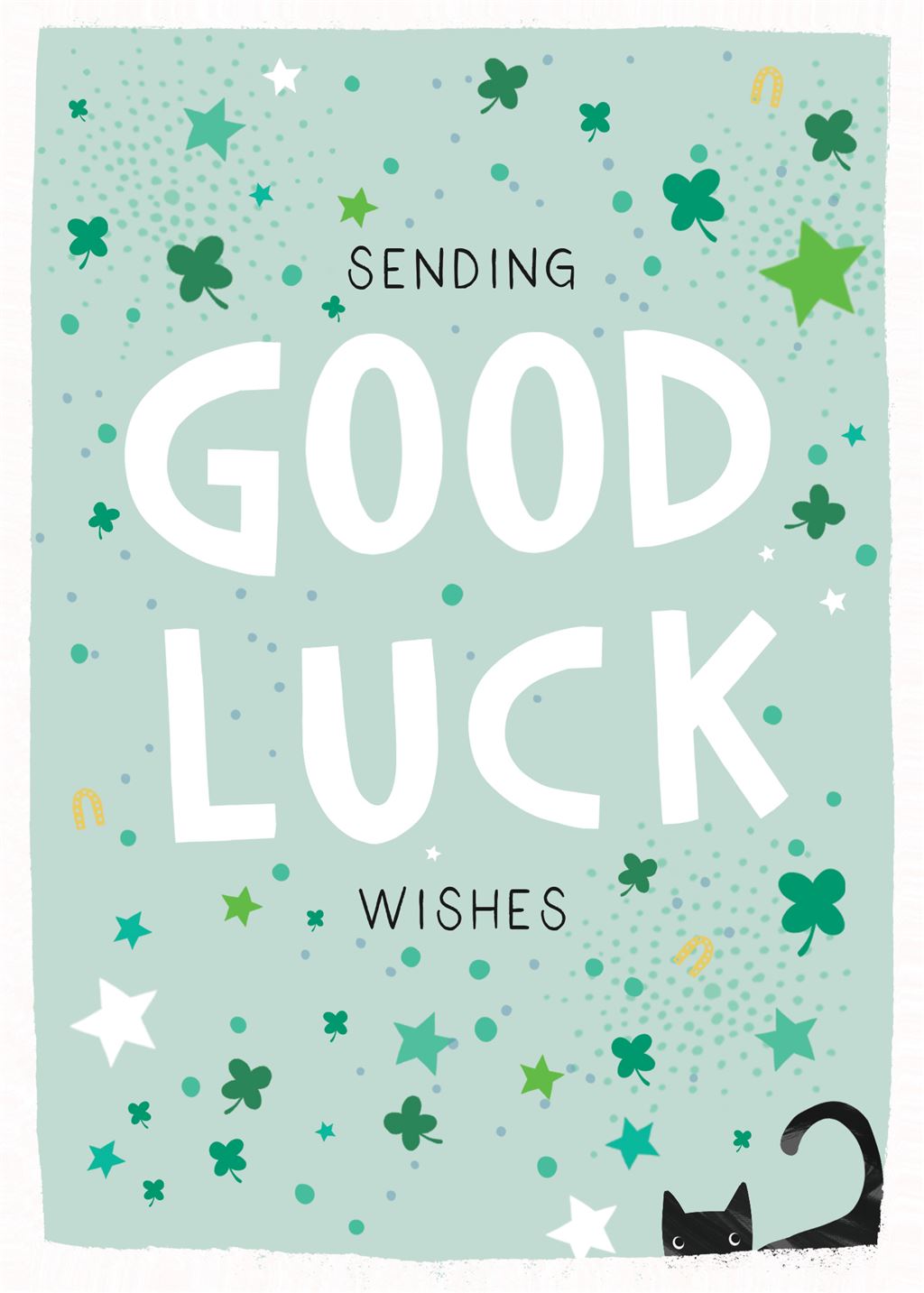 Pick 'N' Mix Good Luck Wishes Card