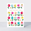 Rachel Ellen Designs - Dolly Mix - Happy Birthday Lovely Petals Birthday Card