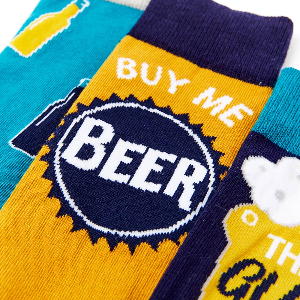 Urban Eccentric - Mens Beer Socks Gift Set