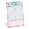 Abrams & Chronicle Books - Knock Knock Get Your Shit Together Pad (Pastel Edition)