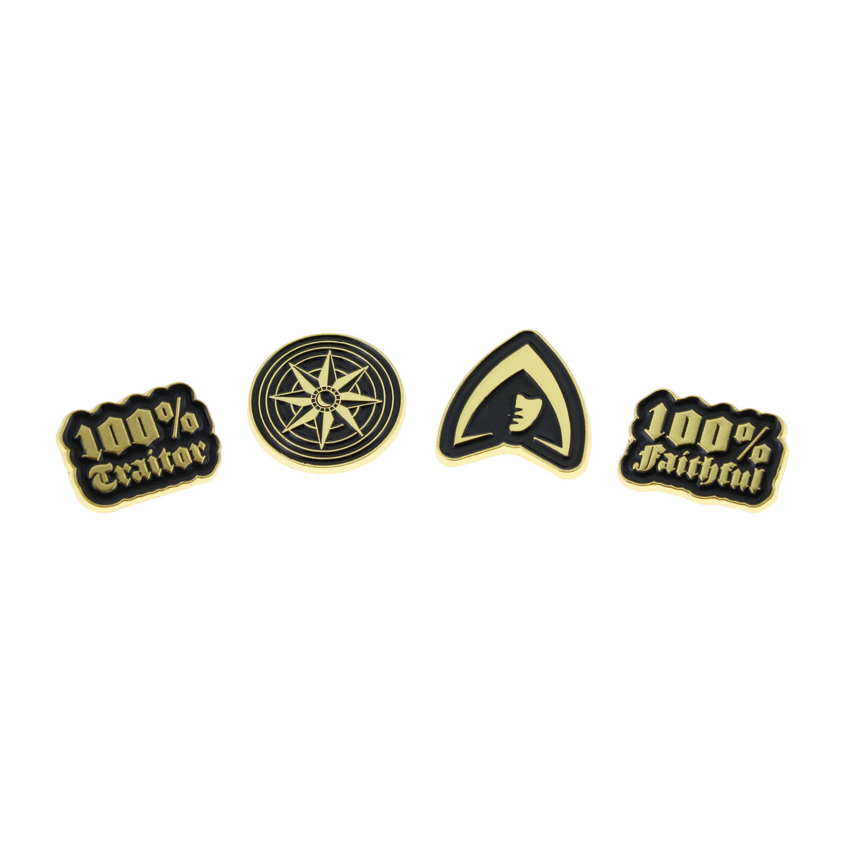 Blueprint Collections - The Traitors Pin Badges