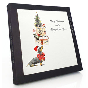 Five Dollar Shake Merry Christmas (Dog) Boxed Christmas Card