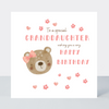 Adorable Special Granddaughter Birthday Card